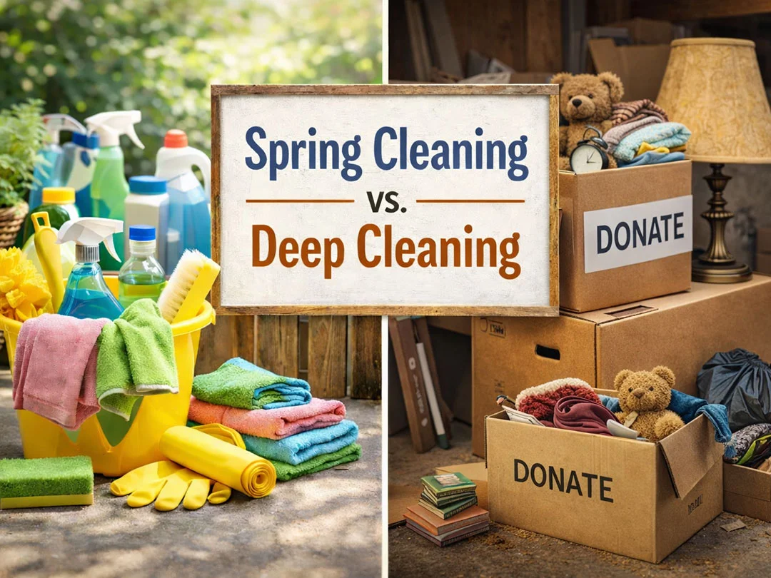 Spring Cleaning vs. Deep Cleaning: When to Call in Junk Removal Pros